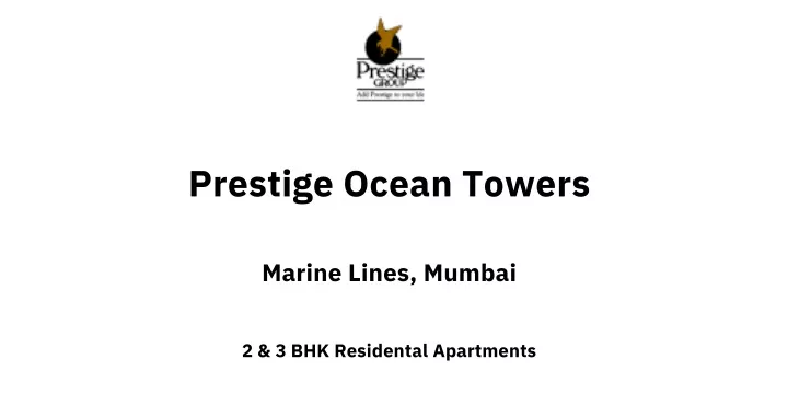 prestige ocean towers