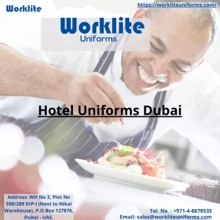 Hotel uniforms Dubai |Worklite