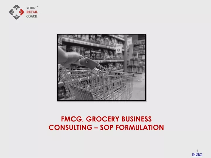 fmcg grocery business consulting sop formulation