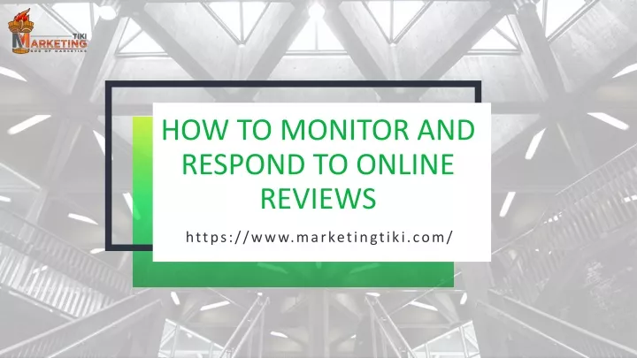 how to monitor and respond to online reviews