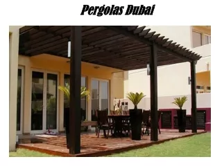 Pergola Dubai