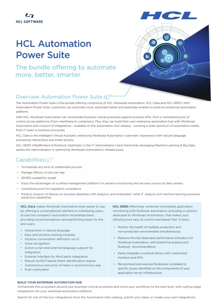 hcl automation power suite