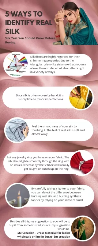 5 Ways To Identify Real Silk