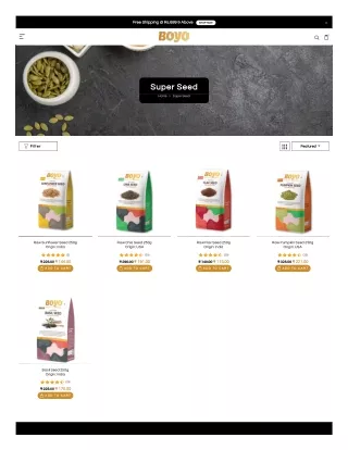Buy Raw Seeds | Premium Quality Seeds Online - BoYo
