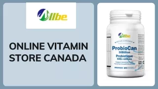 Online Vitamin Store in Canada - All Be Store,
