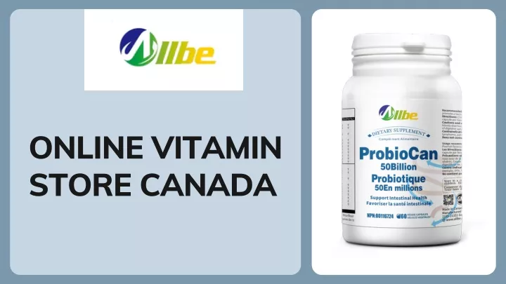 online vitamin store canada