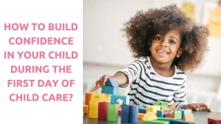 how to build confidence in your child during