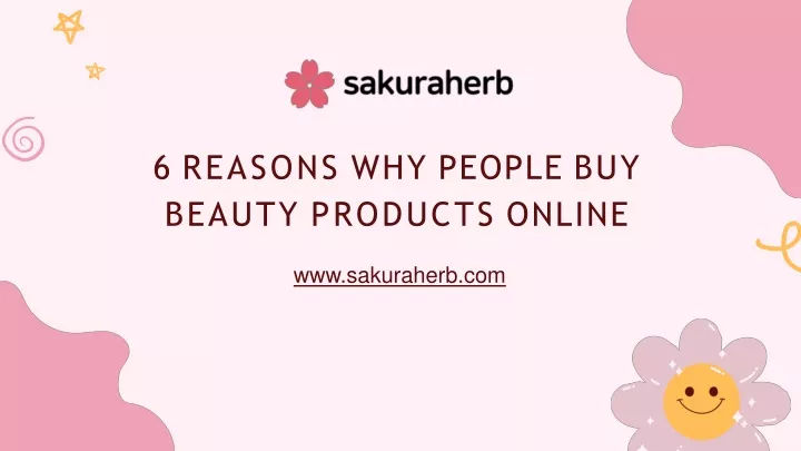 6 reasons why people buy beauty products online