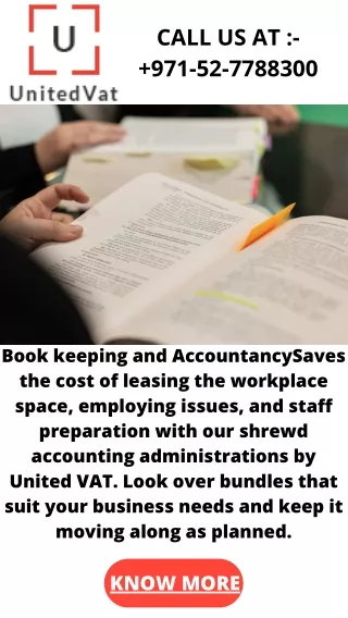 Book keeping and Accountancy