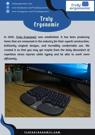 Top Ergonomic Keyboard | Truly Ergonomic