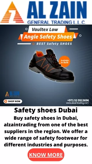 Safety shoes Dubai