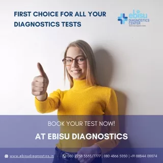 Book Your Test Today at Diagnostic Center in HSR Layout