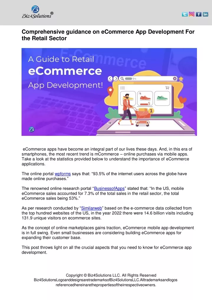 comprehensive guidance on ecommerce