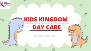 Cheapest nursery in Wingrave | Kids Kingdom Day Care