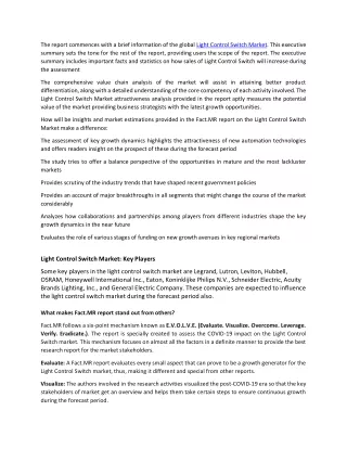 the report commences with a brief information