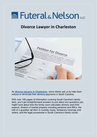Divorce Lawyer in Charleston