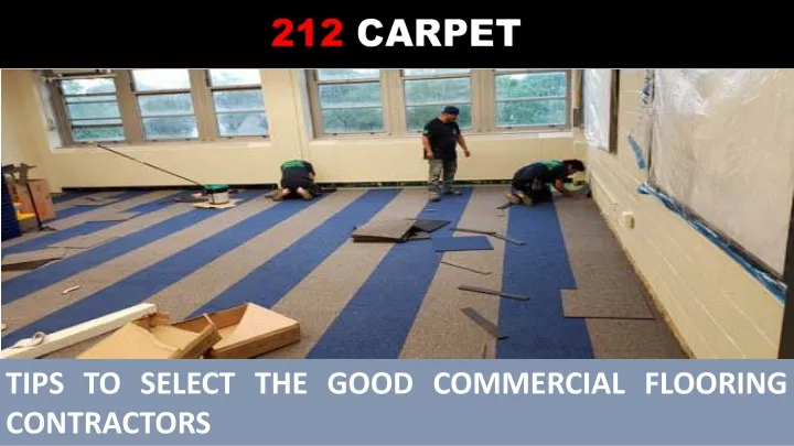 tips to select the good commercial flooring
