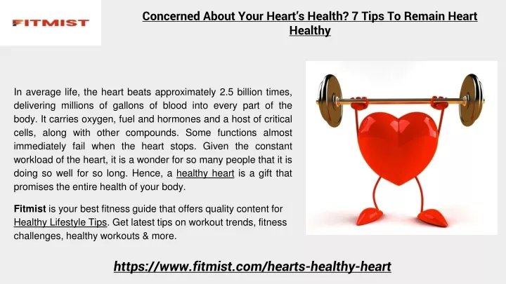 concerned about your heart s health 7 tips