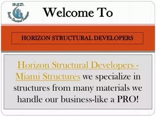 Horizon Structural Developers - Miami Structures