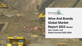 Wine And Brandy Market Trends, Market Share, Industry Size, Opportunities, Analy