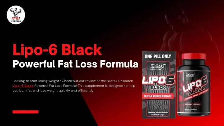 lipo 6 black powerful fat loss formula