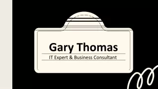 Gary Thomas - A Results-driven Competitor - Cincinnati, Ohio