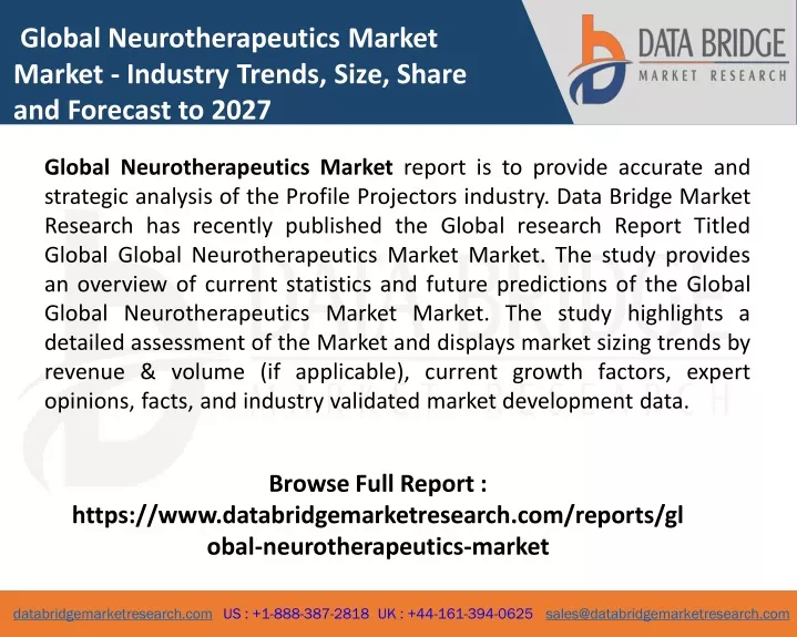 global neurotherapeutics market market industry