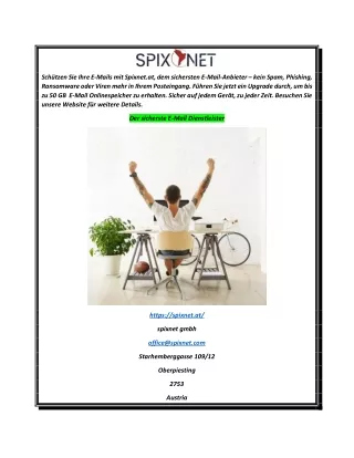 Der sicherste E-Mail Dienstleister