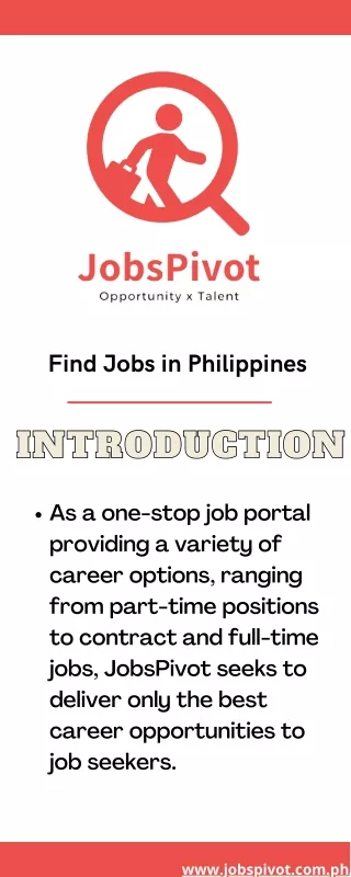 Find Jobs in Philippines