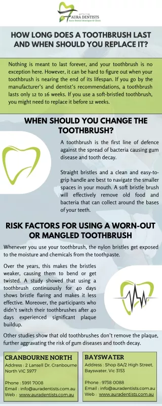 How Long Does a Toothbrush Last and When Should You Replace It?