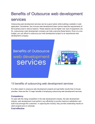 Benefits of Outsource web development services.docx