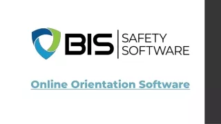 Online Orientation Software