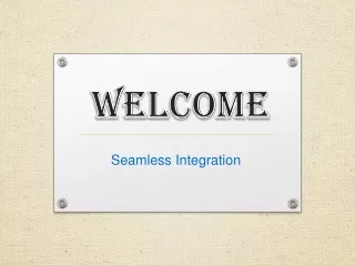 welcome