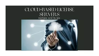 Cloud-Based License Servers
