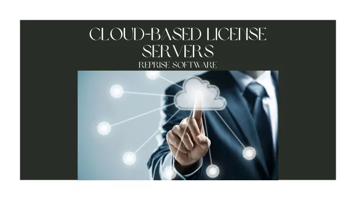 cloud based license servers reprise software