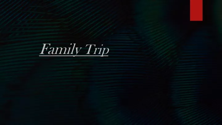 family trip