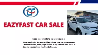 Used car dealers in Melbourne for car sales