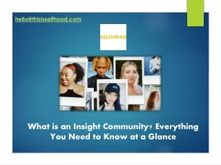 What is an Insight Community Everything You Need to Know at a Glance