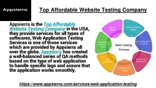 top affordable web site testing company