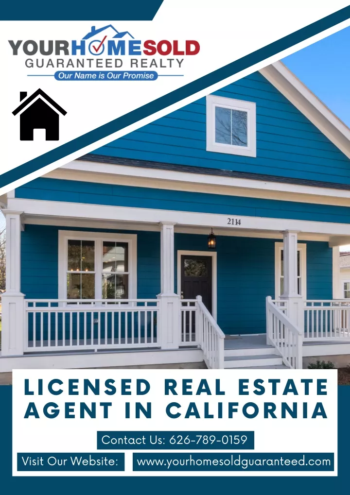 licensed real estate agent in california