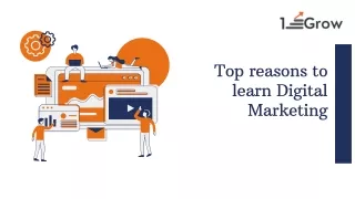 Top reasons to learn Digital Marketing