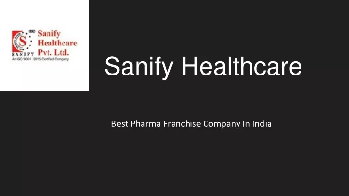 sanify healthcare