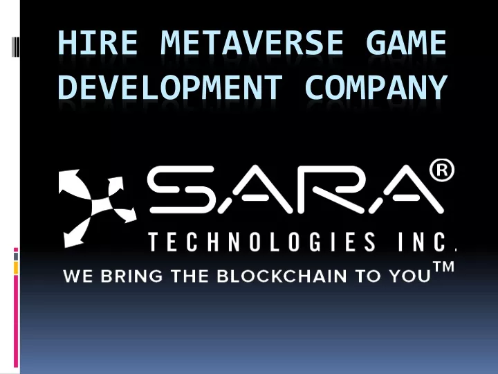 hire metaverse game development company