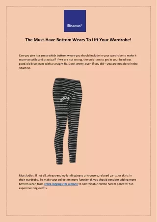 Zebra Leggings For Women | Miramar