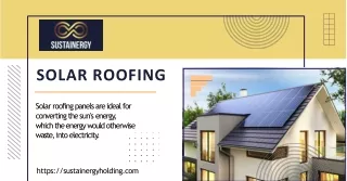 Seek The Best Solar Roofing Product - Visit Us at Sustainergy