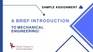 sample assignment