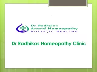Best Homeopathy Clinic in Haralur - Dr. Radhika's Anand Homeopathy Clinic - Call- 91-488-82205