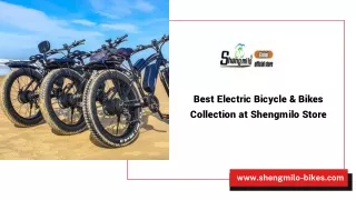 Shengmilo MX02S 1000w Mens Electric Mountain Bike