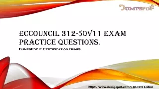 ECCouncil 312-50V11 Practice Questions