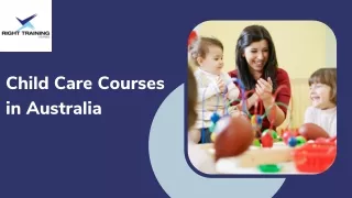 Child care Courses in Australia